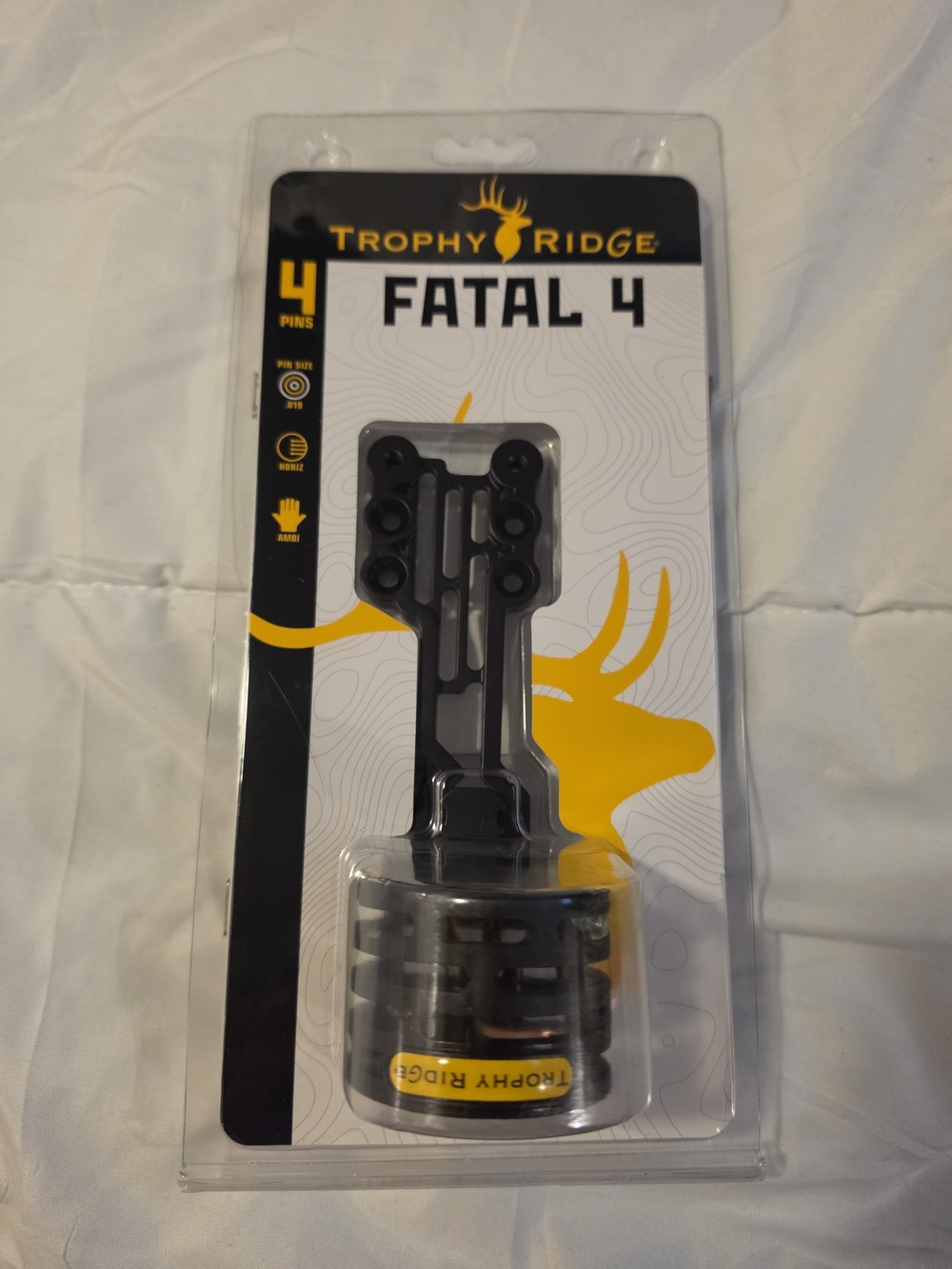 Fatal 4 Black 4 Pin Bow Sights